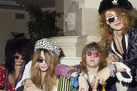 Photoshooting mit Enuff Z'Nuff in London