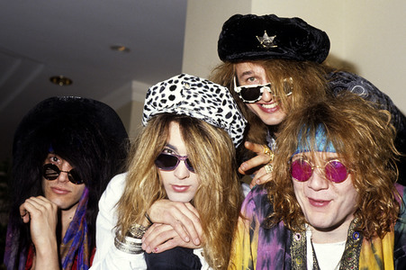 Photoshooting mit Enuff Z'Nuff in London