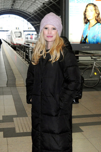 Ankunft zur Talkshow 'Riverboat' in Leipzig