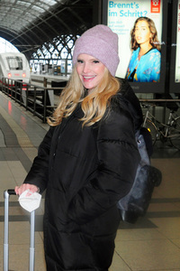 Ankunft zur Talkshow 'Riverboat' in Leipzig