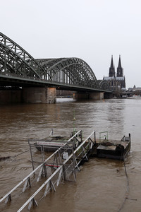 Hochwasser in Köln