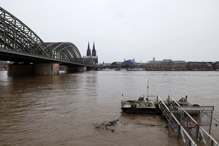Hochwasser in Köln