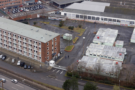 Flüchtlingsheim unter Quarantäne in Köln