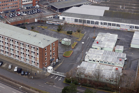 Flüchtlingsheim unter Quarantäne in Köln