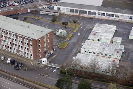 Flüchtlingsheim unter Quarantäne in Köln