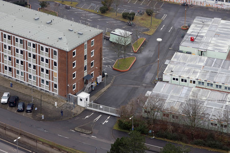 Flüchtlingsheim unter Quarantäne in Köln