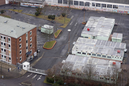 Flüchtlingsheim unter Quarantäne in Köln