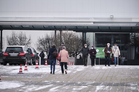 Eröffnung vom Impfzentrum in Hannover