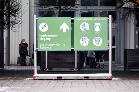 Eröffnung vom Impfzentrum in Hannover