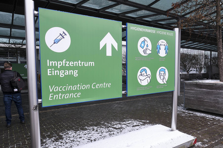 Eröffnung vom Impfzentrum in Hannover