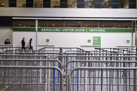 Eröffnung vom Impfzentrum in Hannover