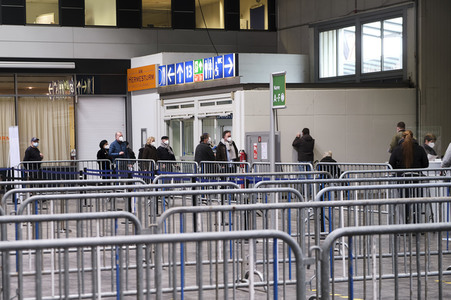 Eröffnung vom Impfzentrum in Hannover