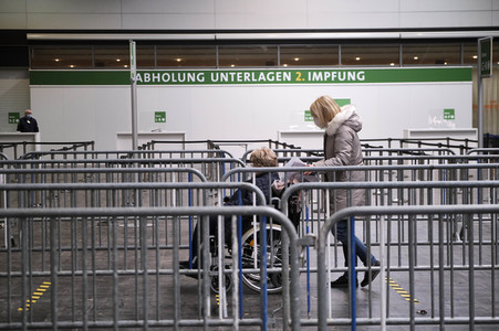 Eröffnung vom Impfzentrum in Hannover