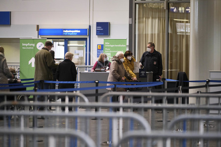 Eröffnung vom Impfzentrum in Hannover