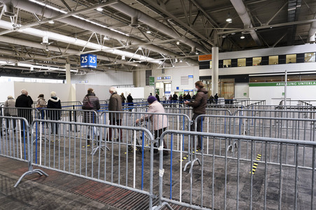 Eröffnung vom Impfzentrum in Hannover