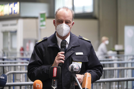 Eröffnung vom Impfzentrum in Hannover