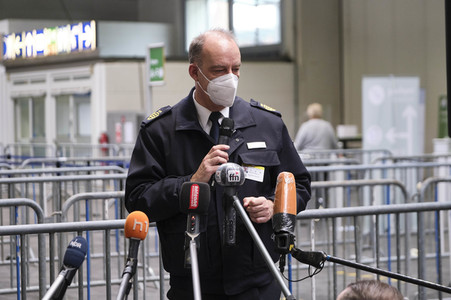 Eröffnung vom Impfzentrum in Hannover