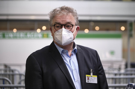 Eröffnung vom Impfzentrum in Hannover