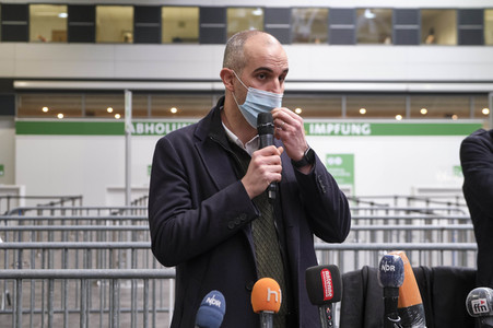 Eröffnung vom Impfzentrum in Hannover