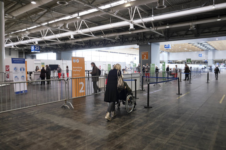 Eröffnung vom Impfzentrum in Hannover