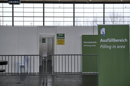 Eröffnung vom Impfzentrum in Hannover