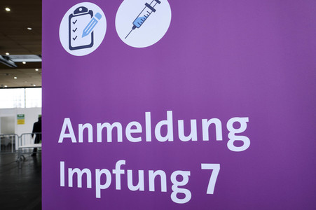 Eröffnung vom Impfzentrum in Hannover