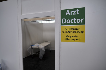 Eröffnung vom Impfzentrum in Hannover