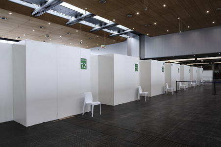 Eröffnung vom Impfzentrum in Hannover