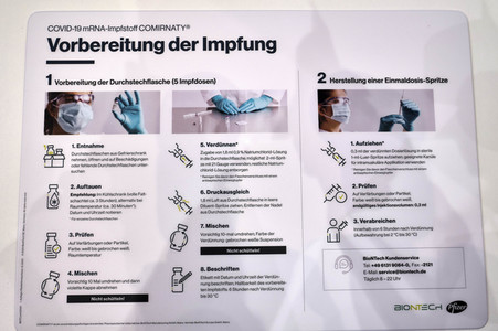 Eröffnung vom Impfzentrum in Hannover