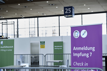 Eröffnung vom Impfzentrum in Hannover