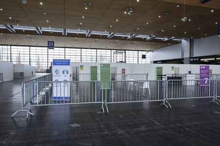 Eröffnung vom Impfzentrum in Hannover