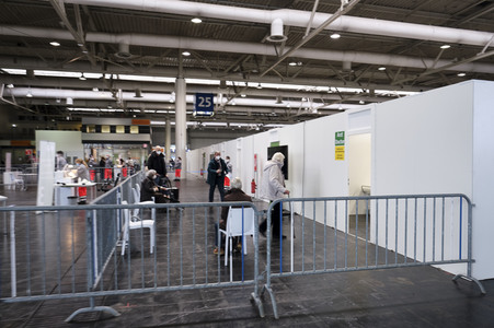 Eröffnung vom Impfzentrum in Hannover