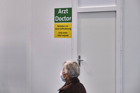 Eröffnung vom Impfzentrum in Hannover