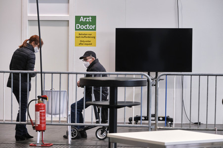 Eröffnung vom Impfzentrum in Hannover