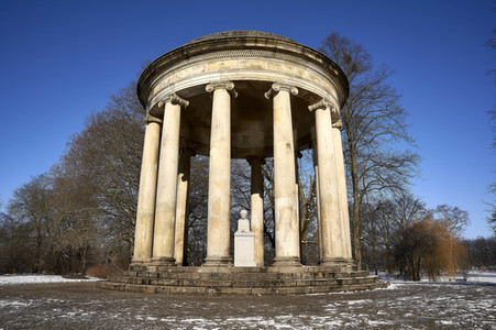 Winterliche Herrenhäuser Gärten in Hannover
