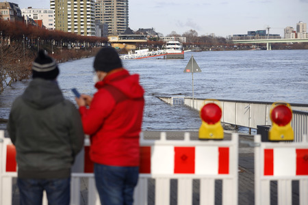 Hochwasser in Köln