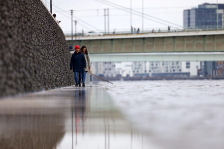 Hochwasser in Köln
