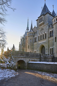 Wintermorgen am Schloss Marienburg bei Nordstemmen