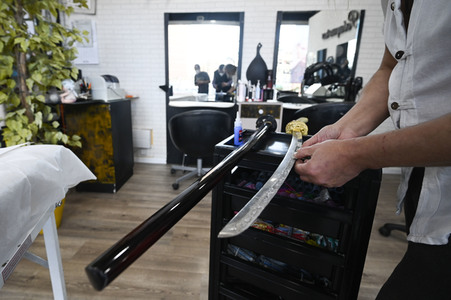 Hairdresser Alberto Olmedo in Madrid