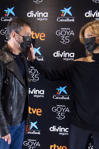 Präsentation der Moderatoren der Premios Goya 2021 in Madrid