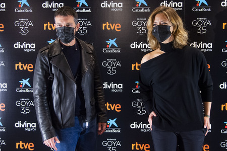 Präsentation der Moderatoren der Premios Goya 2021 in Madrid