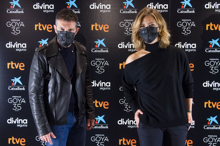 Präsentation der Moderatoren der Premios Goya 2021 in Madrid