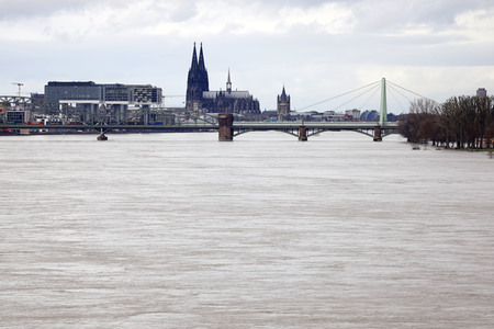 Hochwasser in Köln