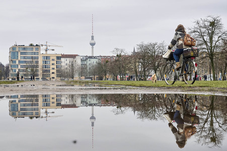 Regenwetter in Berlin