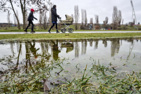 Regenwetter in Berlin