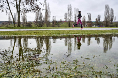 Regenwetter in Berlin