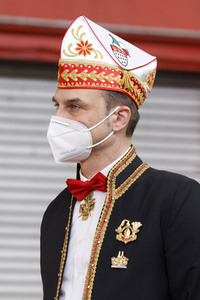 Vorstellung der Wagen des Kölner Rosenmontagszuges 2021