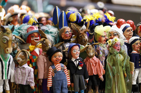 Vorstellung der Wagen des Kölner Rosenmontagszuges 2021