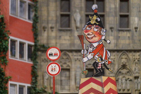 Vorstellung der Wagen des Kölner Rosenmontagszuges 2021