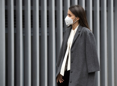 Königin Letizia von Spanien bei der AECC in Madrid